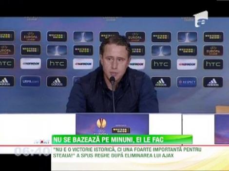 Reghe e in culmea fericirii