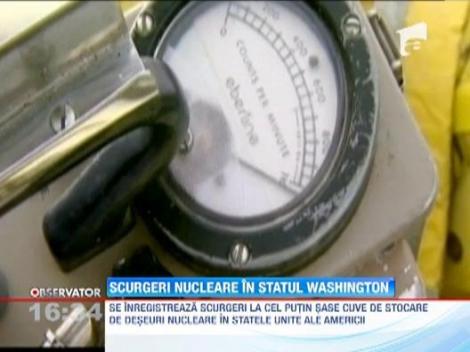 Scurgeri radioactive la un depozit de desuri nucleare din Washington