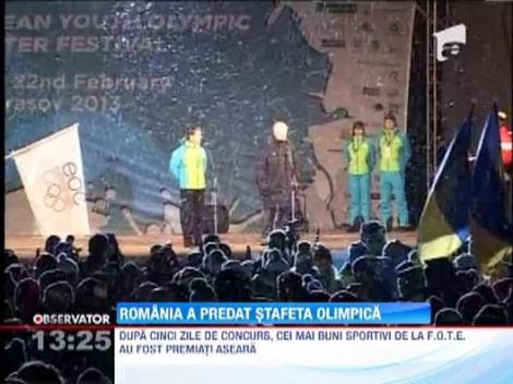 Festivalul Olimpic al Tineretului European a ajuns la final