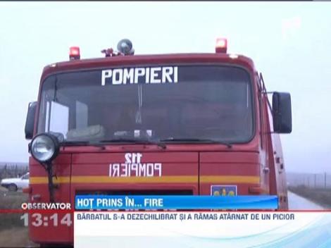 Hot salvat de pompieri