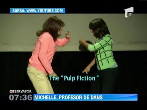 Michelle Obama a facut senzatie pe mai multe stiluri de dans, la un show TV