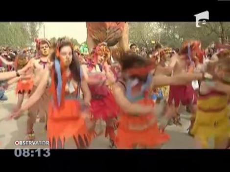 Carnaval ecologic organizat cu ocazia sarbatorii evreiesti Purim