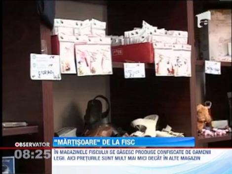Cautati un "martisor" ieftin si frumos? Incercati in magazinele Fiscului!