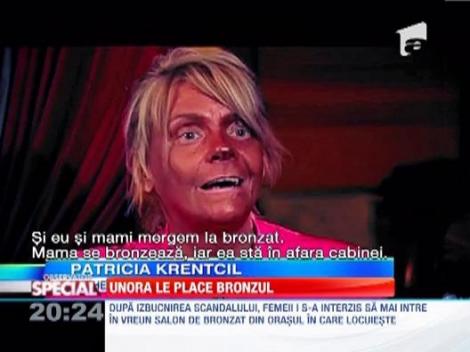 Prajita la solar! O femeie din SUA e obsedata de bronz