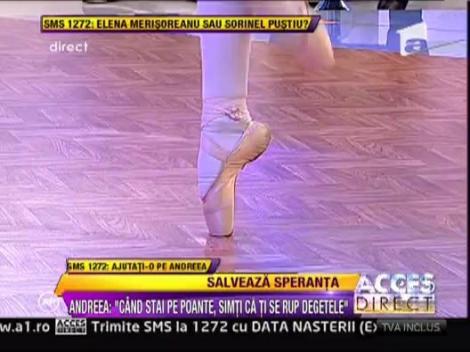 Demonstratie de balet cu Andreea Grigore