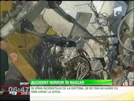 Accident hororr in NASCAR