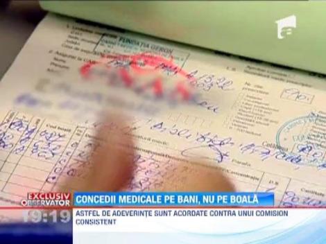 In Romania, concediile medicale se dau pe bani, nu pe boala