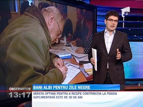 Pensiile de stat, insuficiente pentru un venit decent la batranete. Daca aveti intre 30 si 35 de ani trebuie sa economisiti inca de pe acum