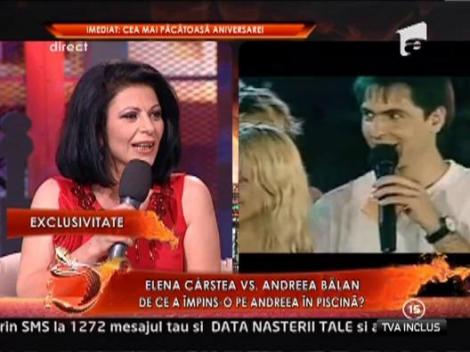 Elena Carstea: "Mi-ar face placere sa ma vad cu Andreea Balan"