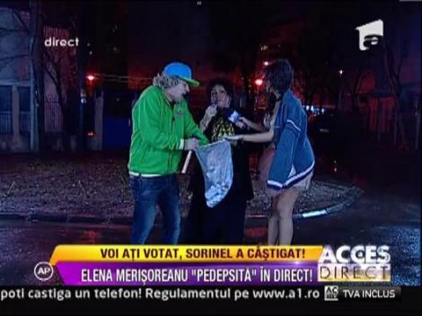 Elena Merisoreanu, "pedepsita" in direct! A fost nevoita sa-si sparga bibelourile