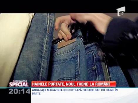 Observator Special: Magazinele cu haine second-hand au devenit tot mai atractive din cauza crizei 