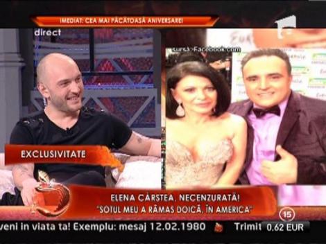 Elena Carstea: "Ma bucur pentru reusita Alexandrei Stan"