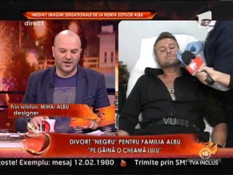 Mihai Albu: "Eu am sustinut mai tare varianta divortului"