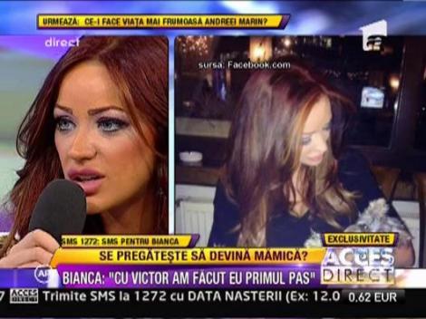 Bianca Dragusanu: "La Roma eu si Victor am devenit iubiti"