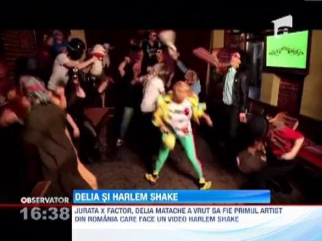 Delia - primul artist din Romania care a facut un video Harlem Shake