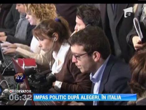 Italia este amenintata de blocaj politic. Marea surpriza, succesul Partidului Populist al comicului Beppe Grillo