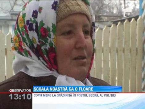 Iasi: Copiii merg la gradinita in fostul sediu al politiei. Firma care a inceput lucrarile in 2006 a intrat in insolventa