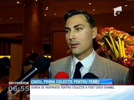Alexandru Ciucu si-a lansat prima colectie pentru femei