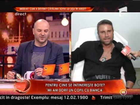 Catalin Botezatu: "Mi-am dorit un copil cu Bianca Dragusanu"