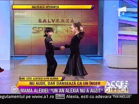 Alexia Gorcea, un inger cu aripile frante a dansat la Acces Direct