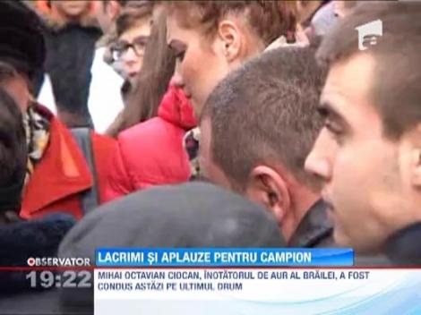 Campionul la inot, Mihai Ciocan, a fost inmormantat