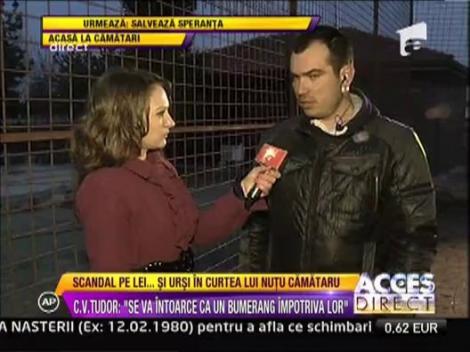 Ingrijitorul animalelor Camatarilor: "Nutu a dormit cu puii de lei in pat!"