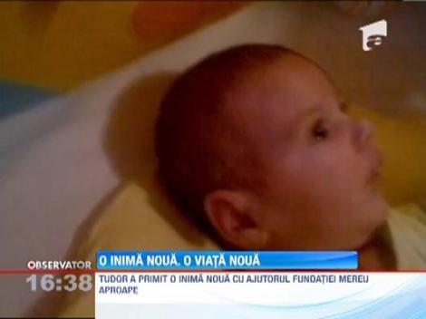 O noua viata! Tudor a primit o inima noua cu ajutorul Fundatiei "Mereu Aproape"