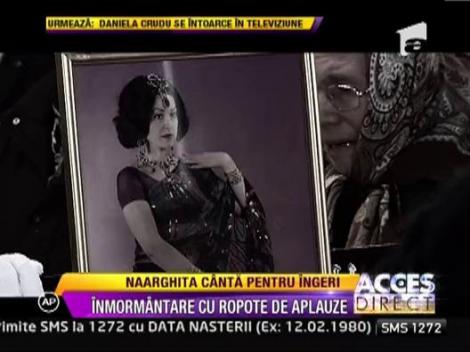 Naarghita, condusa pe ultimul drum si inmormantata cu aplauze