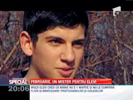 Luna Februarie, un mister pentru elevi