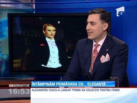 Alexandru Ciucu a lansat prima sa colectie pentru femei! Colectia este inspirata de Coco Chanel