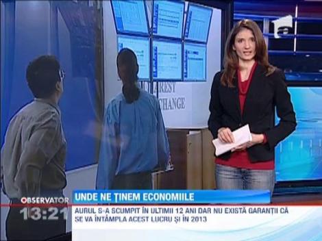 Specialistii ne recomanda sa ne tinem banii in depozite pe termen scurt, in lei sau euro