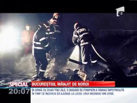 Periferia Capitalei, ingropata in noroi si mormane de gunoi