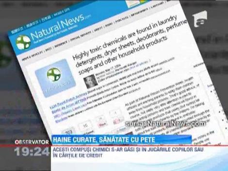 OMS trage un semnal de alarma in privinta compozitiei chimice a detergentilor