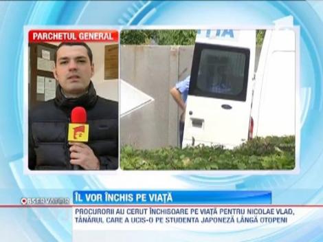 Procurorii cer pedeapsa cu inchisoarea pe viata pentru ucigasul studentei japoneze