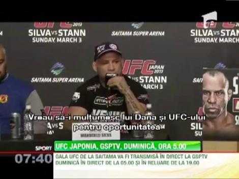 Japonezii abia asteapta sa-l vada iar la lucru pe Wanderlei Silva