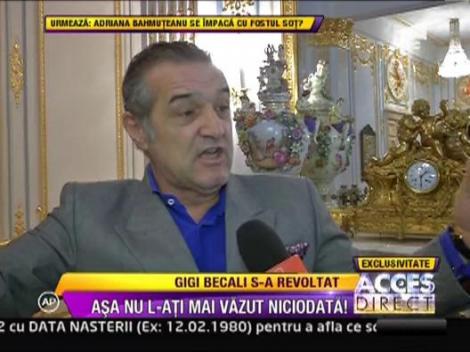 Gigi Becali se vede nevinovat! Patronul Stelei nu crede ca ar trebui sa fie exclus din Parlament