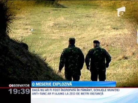 Genistii armatei romane traiesc pe muchie de cutit in fiecare zi