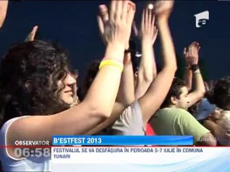 Organizatorii B'estfest 2013 pun astazi in vanzare biletele de o zi si voucherele de camping pentru festival