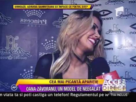 Oana Zavoranu, un model nelegat! Querida a defilat pe podium!