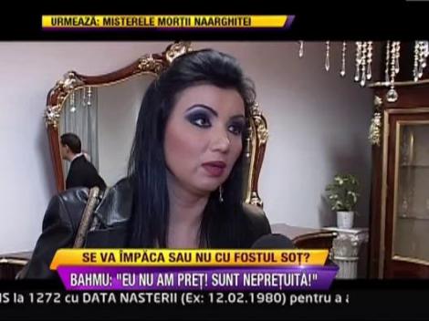 Adriana Bahmuteanu: "Eu nu sunt de vanzare. Sper sa raman in relatii bune cu Prigoana"