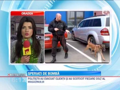 Alerta falsa cu bomba intr-un comercial din Timisoara