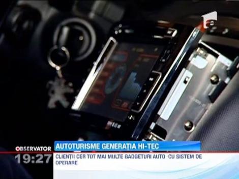 Romanii cer tot mai multe gadgeturi pentru masini