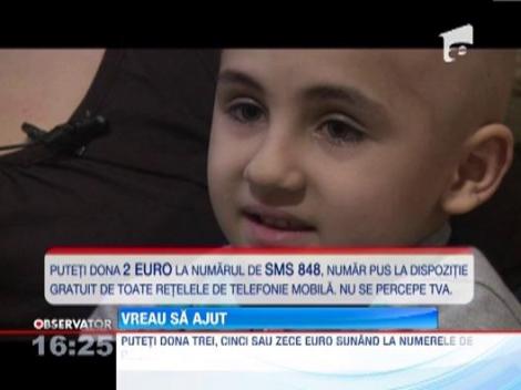 VREAU SA AJUT / Pana la patru ani si jumatate, Eduard a trecut de cateva ori pe langa moarte