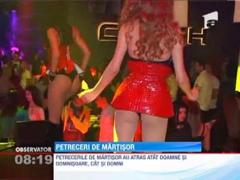 Martisorul a venit cu petreceri fierbinti in cluburile din tara