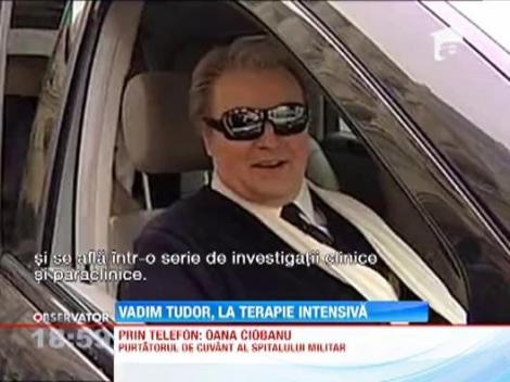 UPDATE / Corneliu Vadim Tudor, internat de urgenta la Terapie Intensiva