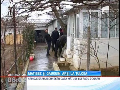 UPDATE / Doua dintre tablourile furate de romani din muzeul din Rotterdam ar fi fost arse