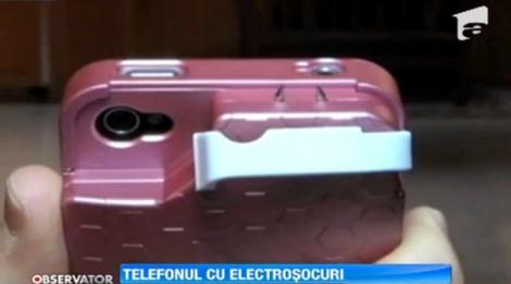 Husa de telefon cu electrosocuri