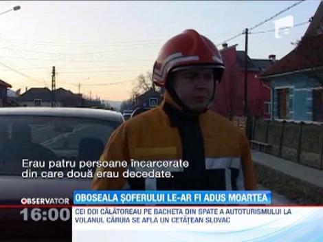 Oboseala soferului le-ar fi adus moartea