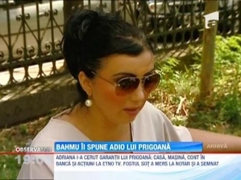 Adriana Bahmuteanu  nu vrea sa se intoarca la Prigoana