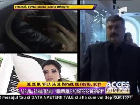 Adriana Bahmuteanu, mesaj pentru Prigoana: "Drumurile noastre se despart definitiv si irevocabil!"